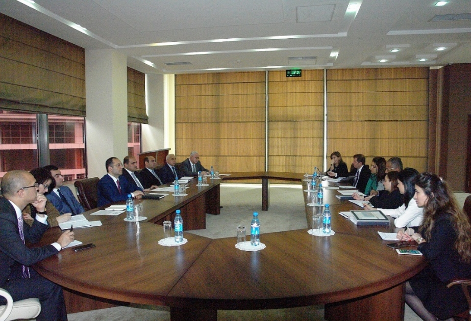 В Минтруда проведена встреча с делегацией Международного валютного фонда