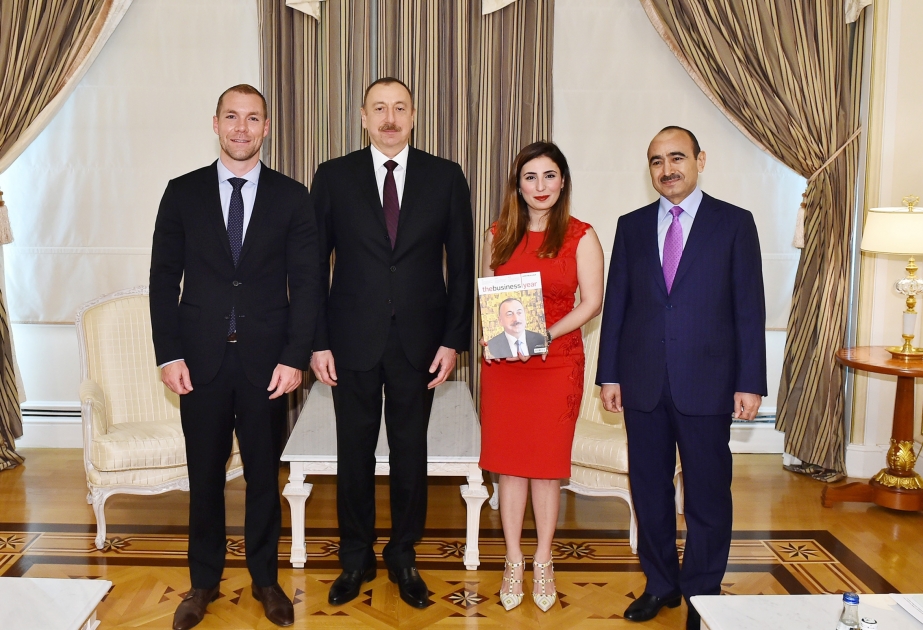 Le président azerbaïdjanais Ilham Aliyev, élu personnalité de l’année 2015