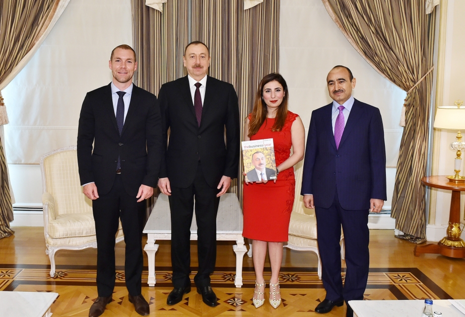 阿塞拜疆总统伊利哈姆•阿利耶夫当选为 “2015年世界年度人物”