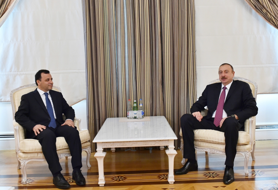 Le président azerbaïdjanais reçoit une délégation menée par le président de la Cour constitutionnelle turque VIDEO