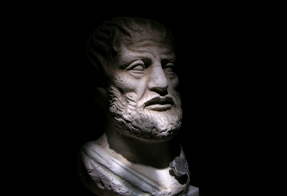Grab des Philosophen Aristoteles