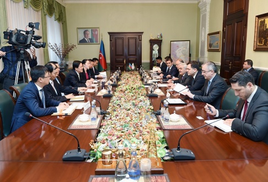 SOCAR President meets delegation of Chinese National Petroleum Corporation