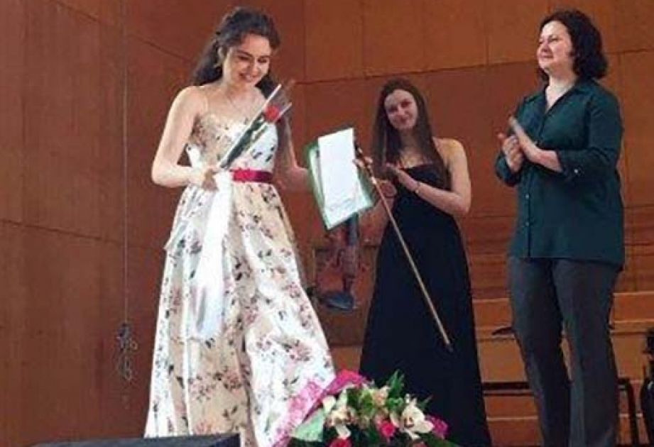 Azerbaijani violinist wins Grand Prix of international competition