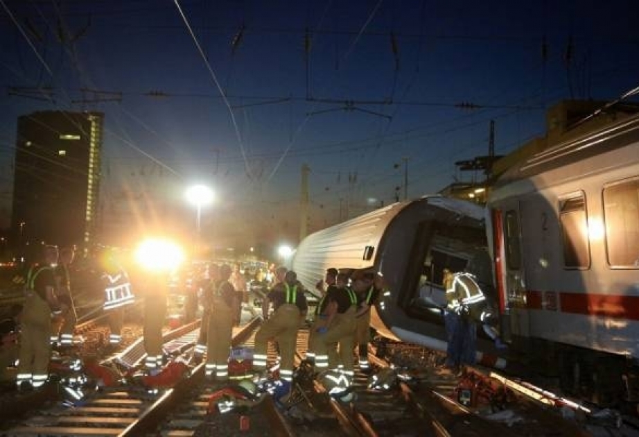 В Бельгии столкнулись пассажирский и товарный поезда