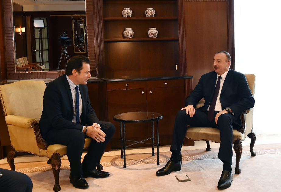 President Ilham Aliyev met with Vice President of Airbus Group VIDEO