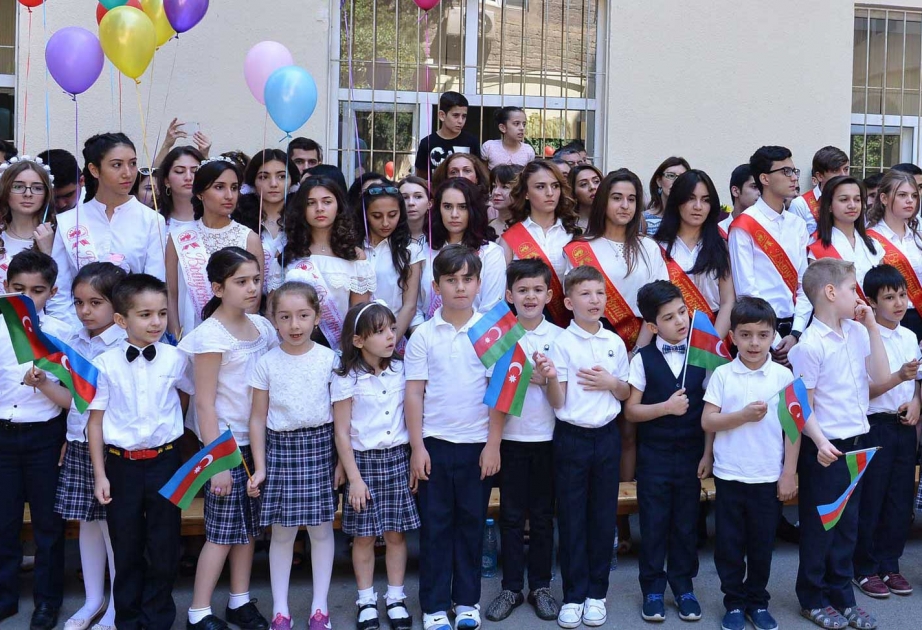 Letzter Schultag in Aserbaidschan