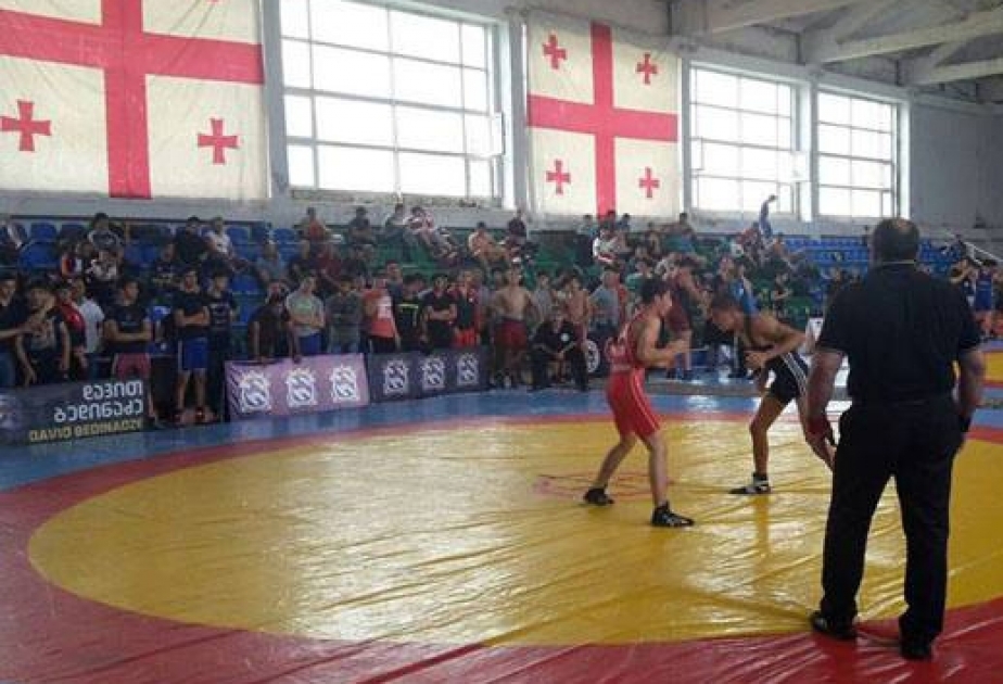Azerbaijani wrestlers win nine medals in Batumi