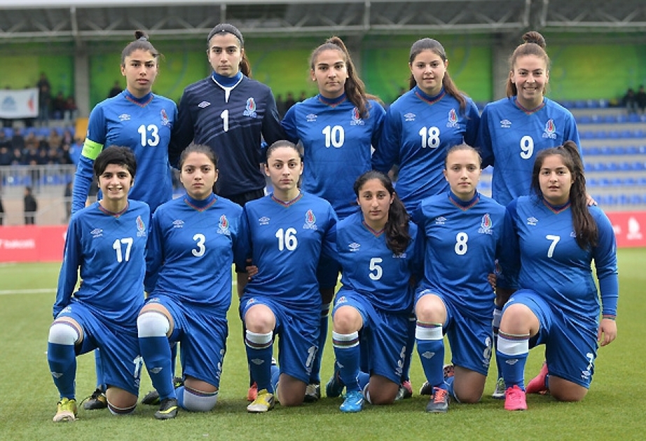 Azerbaijani U-17 female footballers win UEFA tournament