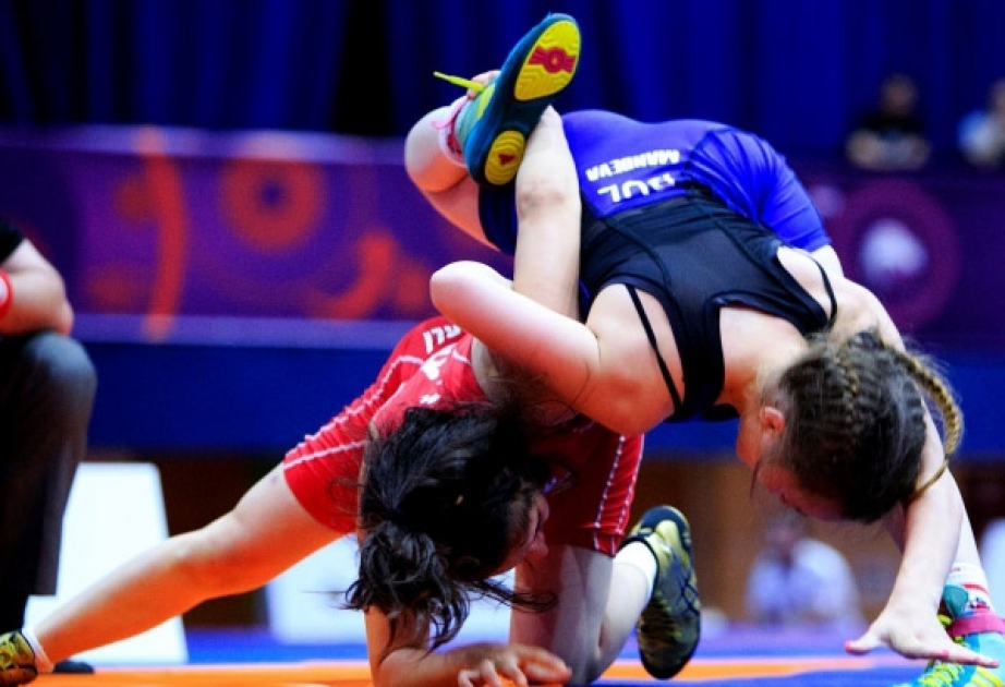 Азербайджанская спортсменка завоевала серебро на чемпионате Европы по борьбе