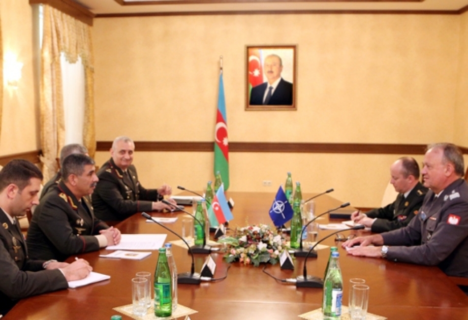 Azerbaijan, NATO discuss prospects for military cooperation