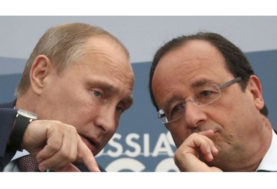 Wladimir Putin und François Hollande führen telephonisches Gespräch über Regelung von Berg-Karabach-Konflikt