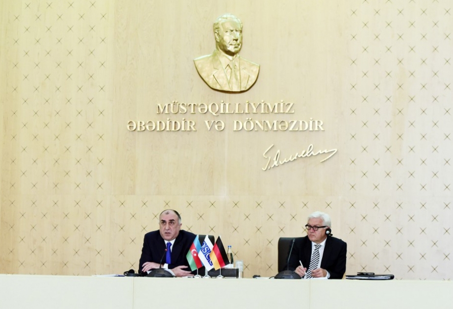 Azerbaijani FM addresses letter to German counterpart