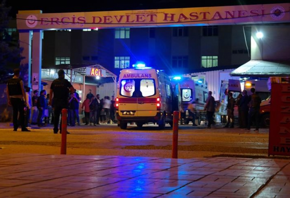 Türkiyənin Erciş mahalında terror aktı törədilib