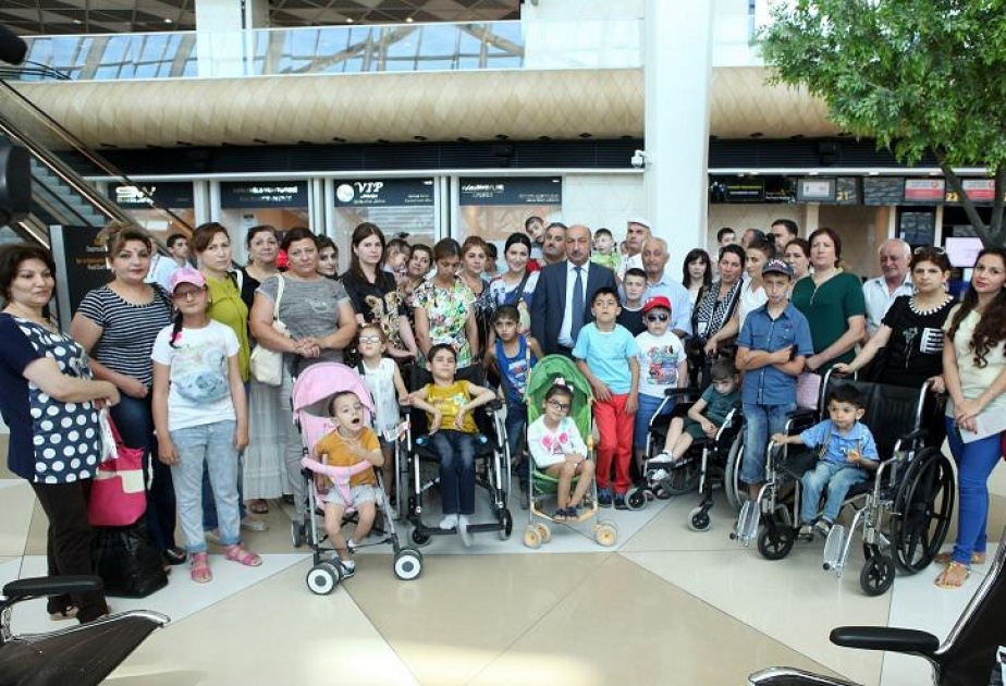 Еще одна группа детей с ограниченными возможностями здоровья отправлена на лечение в Турцию