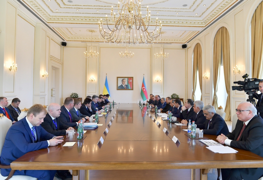 5. Sitzung des Rates der Präsidenten von Aserbaidschan und der Ukraine VIDEO