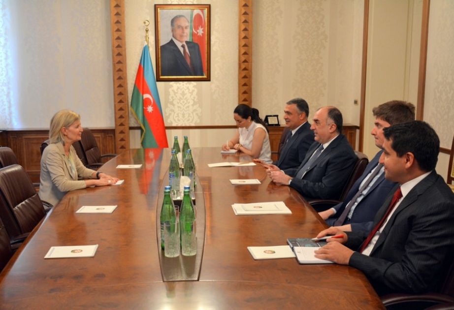 Azerbaijani FM meets outgoing Belgian Ambassador