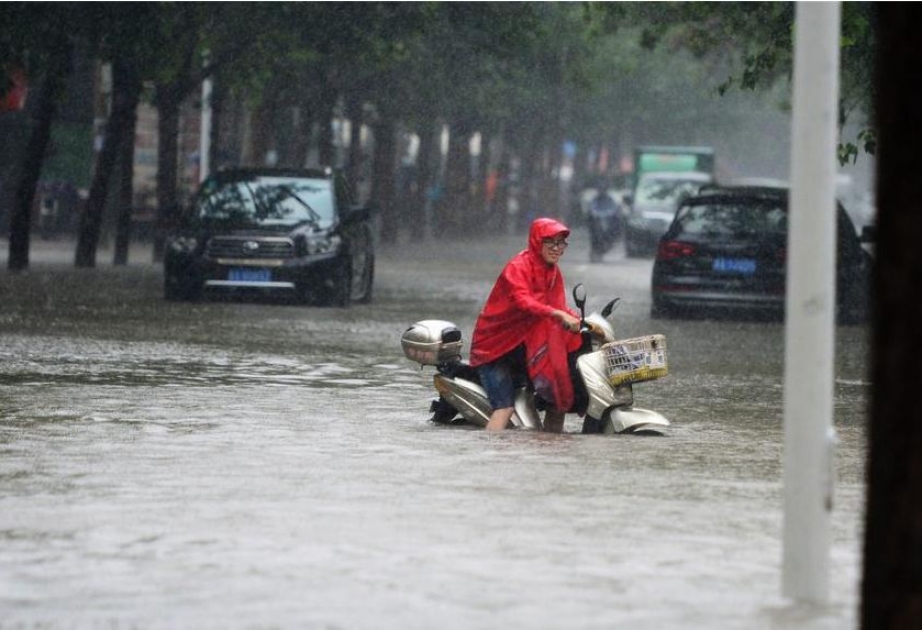 Çində şiddətli yağışlar 14 nəfərin ölümünə səbəb olub