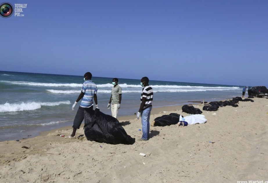 Libya: 87 refugee bodies wash up on beach