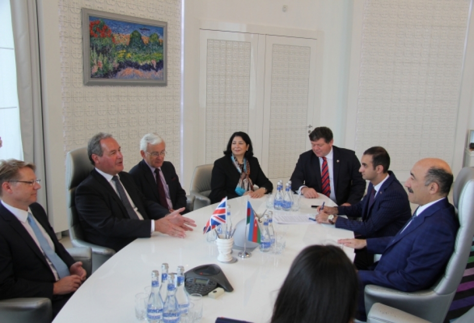 Azerbaijan`s Minister of Culture and Tourism meets British Parliamentarians