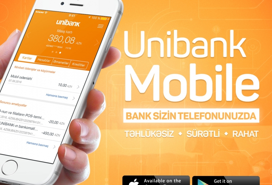 “Unibank” mobil bankinq xidmətində xeyli yeniliklər edib