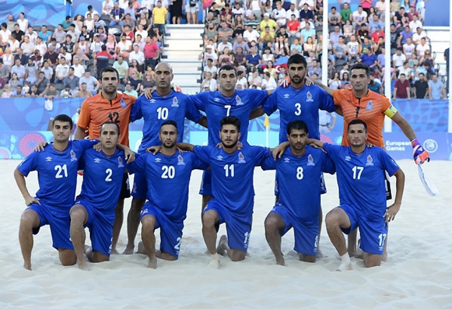 Azerbaijani beach soccer team learn rivals for World Cup qualification