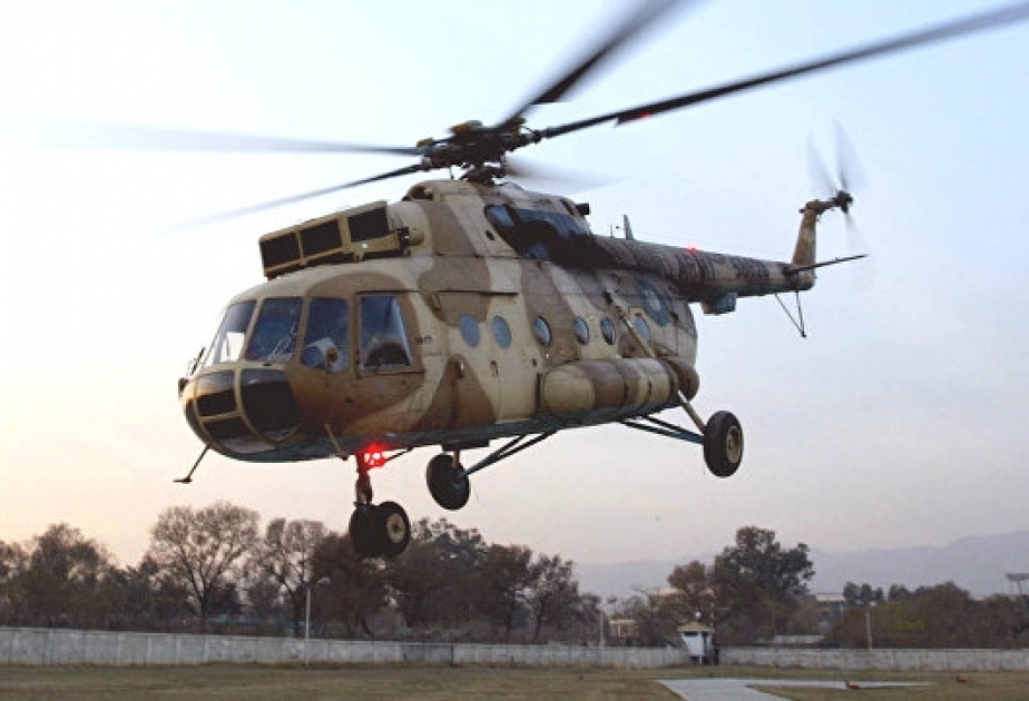 Əfqanıstanda qəza enişi etmiş Pakistan helikopterinin heyəti talibançılar tərəfindən girov götürülüb