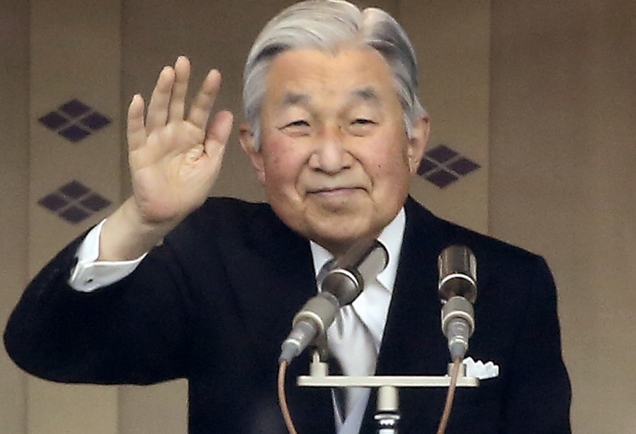 Japans Kaiser in einer TV-Ansprache eine Abdankung angedeutet