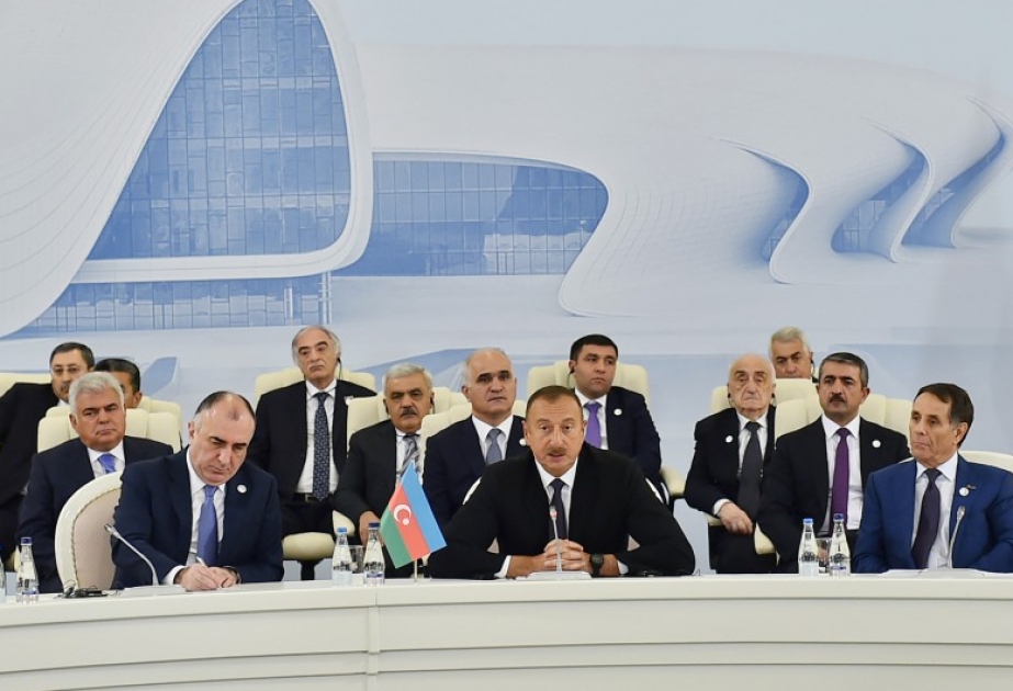 إلهام علييف: للتعاون الثلاثي الأذربيجاني الإيراني الروسي إمكانات كبيرة