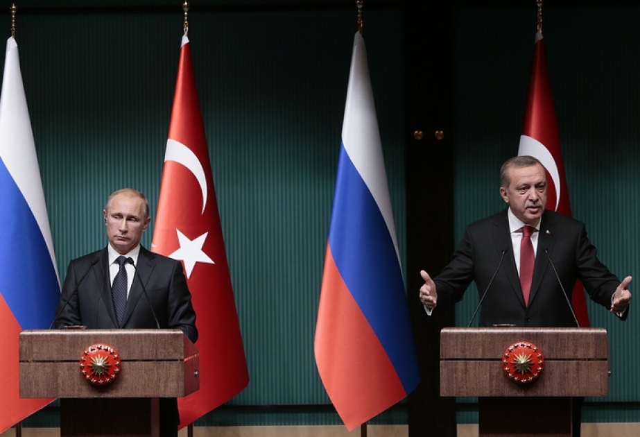 St. Petersburg: Pressekonferenz zwischen Erdogan und Putin