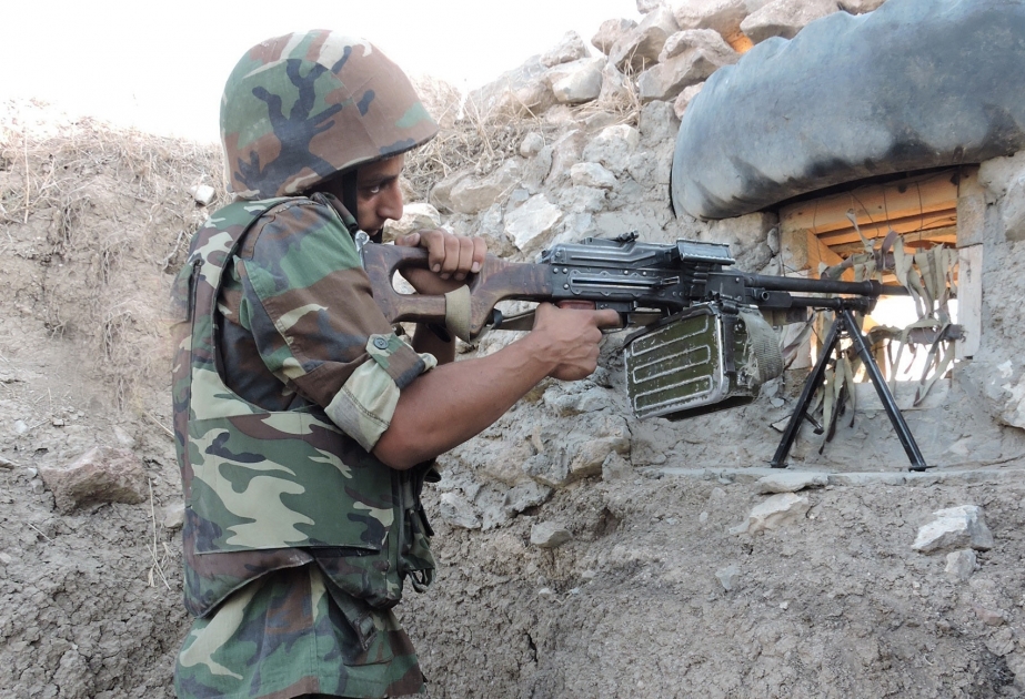 Армянские вооруженные подразделения продолжают нарушать режим прекращения огня ВИДЕО