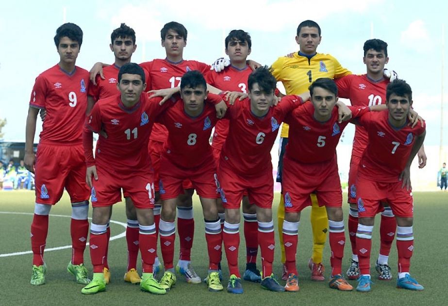 Azerbaijani U-17 footballers lost to Georgia in friendly