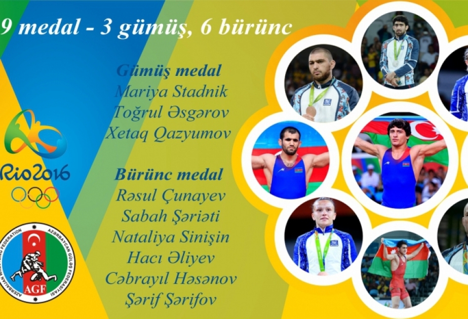Rio-de-Janeyro Yay Olimpiya Oyunları Azərbaycan güləş tarixində yeni səhifə açıb