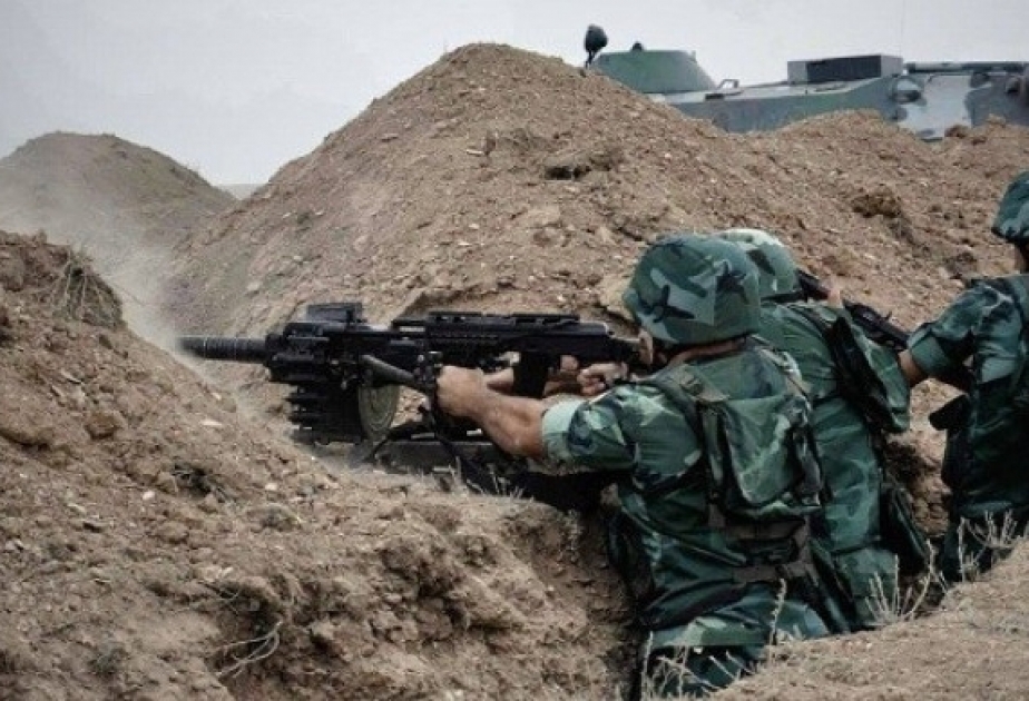 Армянские вооруженные подразделения, используя гранатометы и крупнокалиберные пулеметы, нарушили режим прекращения огня 22 раза ВИДЕО