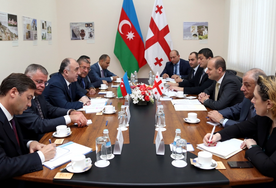 Azerbaijani FM meets Georgian counterpart in Tbilisi
