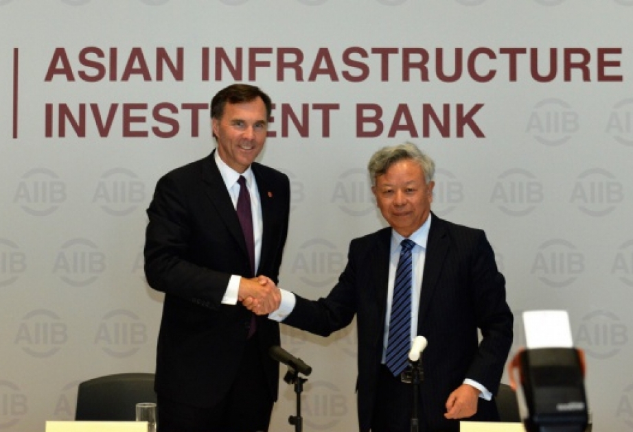 Kanada Asiya İnfrastruktur İnvestisiyaları Bankına daxil olmaq istəyir