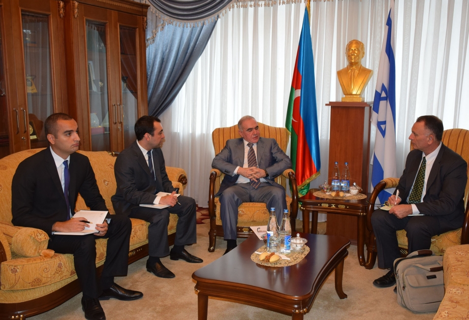 L’ambassadeur d’Israël en Azerbaïdjan a été au Ministère de l’Industrie de défense