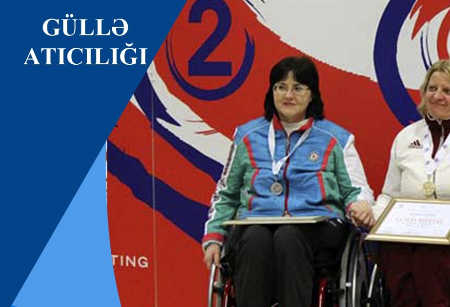 Azerbaijani paralympic athlete reaches final at shooting event