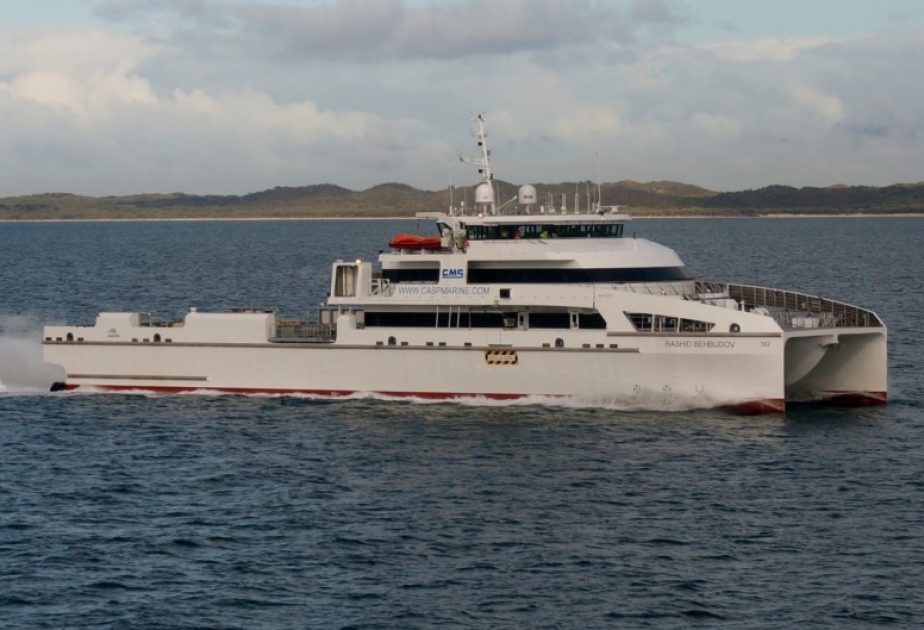 New offshore crew transfer vessel delivered to Azerbaijan