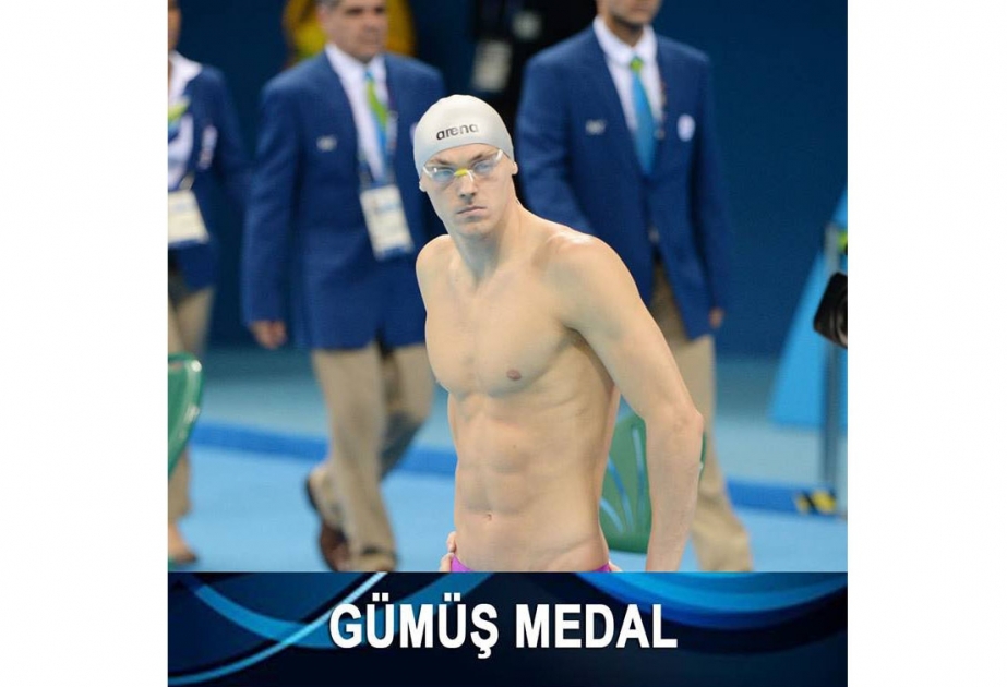 Azerbaijan`s swimmer wins his second silver at Rio 2016 Paralympics