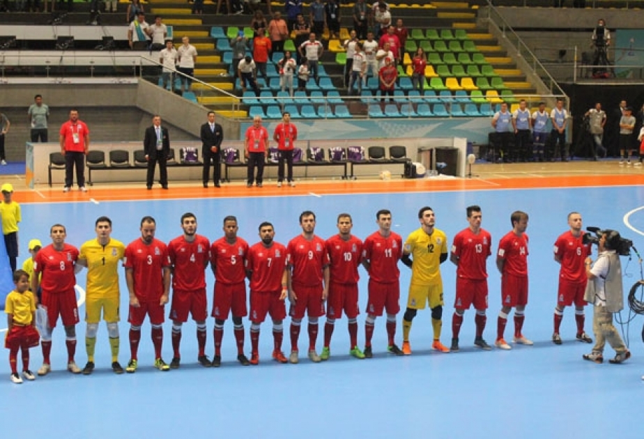 Azerbaijani futsal team learn kick off time of Thailand match