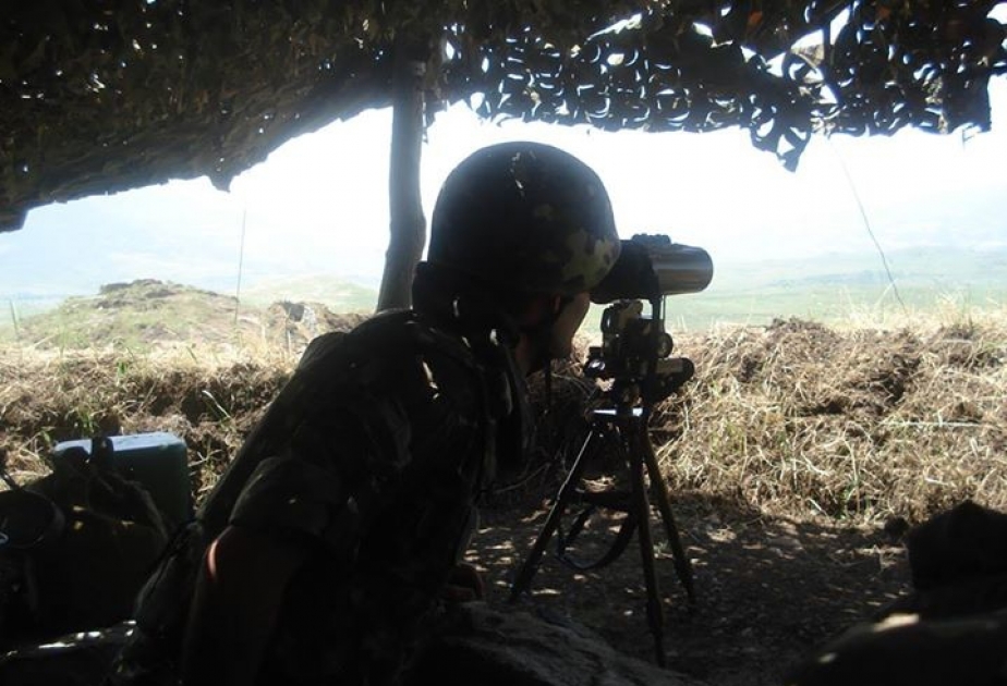 Armenian armed units violated ceasefire with Azerbaijan 12 times throughout the day