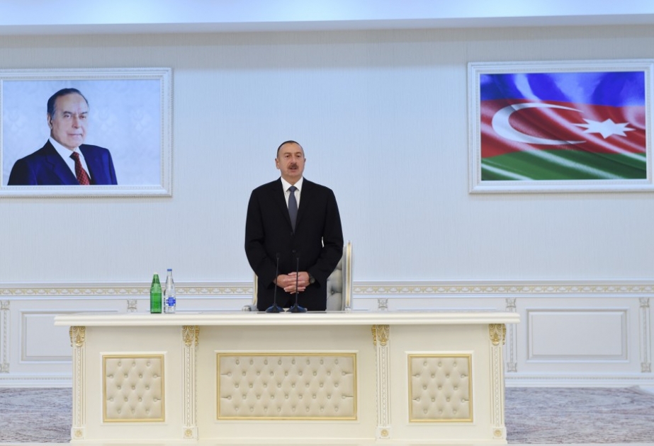 President Ilham Aliyev: ‘Azerbaijan won’t act under someone else’s dictation’