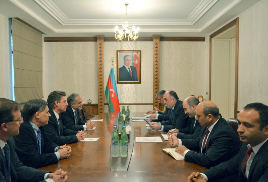 Azerbaijan`s FM meets Chairman of the House of Representatives of Uruguay