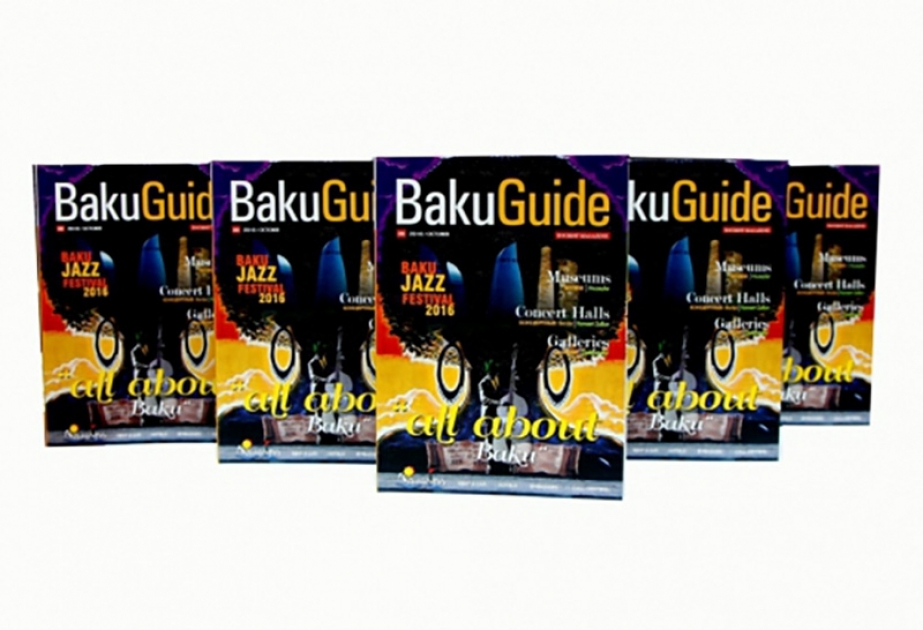 “Baku Guide” bələdçi kataloqunun oktyabr nömrəsi çapdan çıxıb