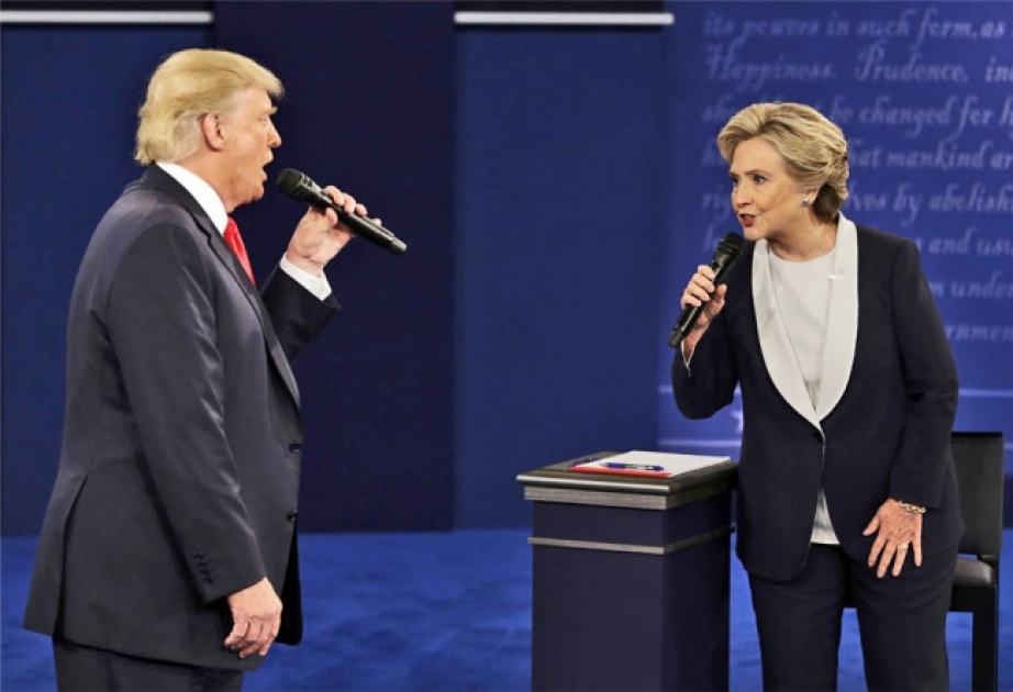 В США прошли вторые теледебаты между Клинтон и Трампом