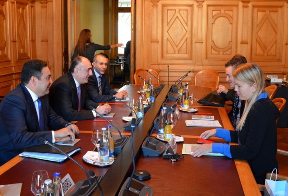 Azerbaijani FM meets chairman of Council of States of Swiss Federal Assembly