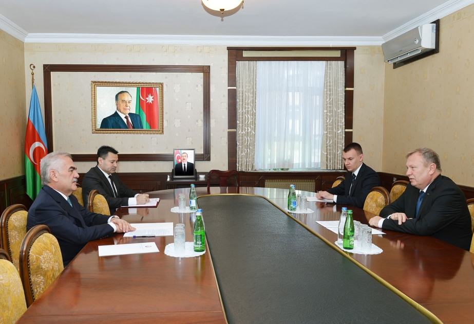 Une rencontre avec l’ambassadeur de Biélorussie à l’Assemblée suprême du Nakhtchivan