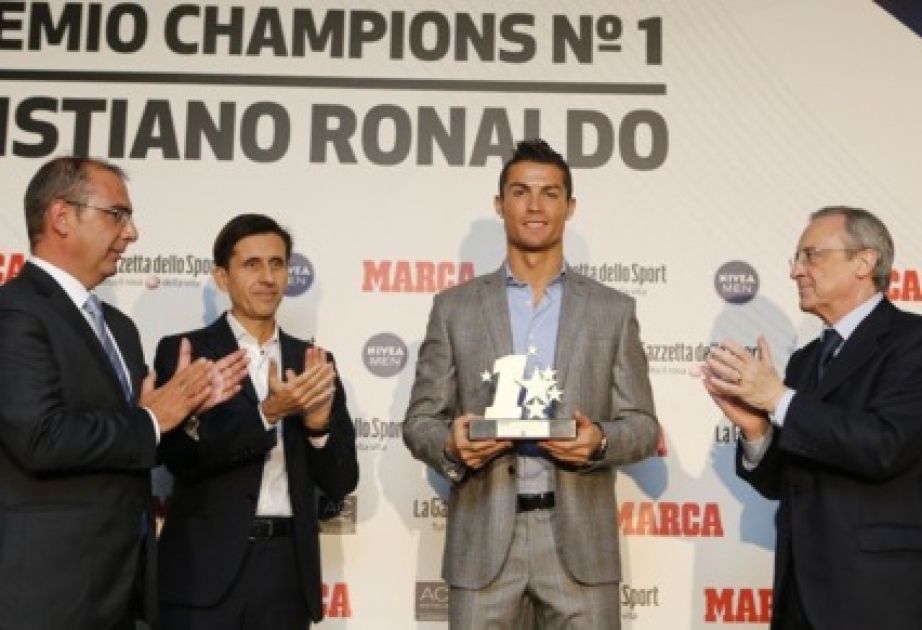 Ronaldu UEFA Çempionlar Liqasının ən yaxşı futbolçusu adına layiq görülüb