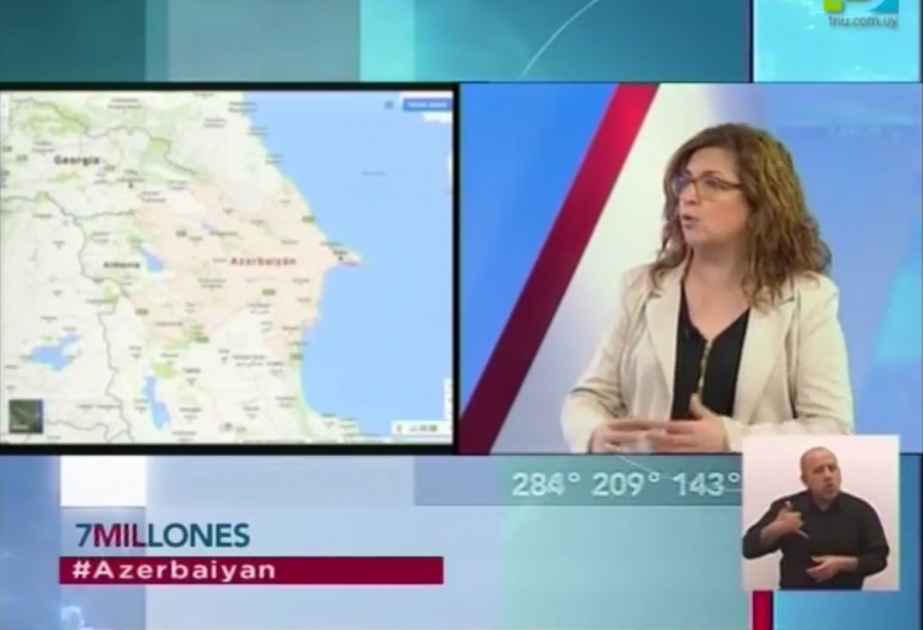 Uruqvay Dövlət Televiziyasında Azərbaycan haqqında reportaj yayımlanıb VİDEO