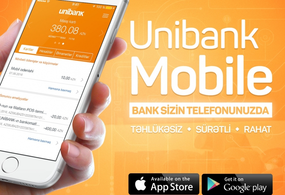 “Unibank Mobile” istifadəçilərinin sayı artıq 23 mini keçib
